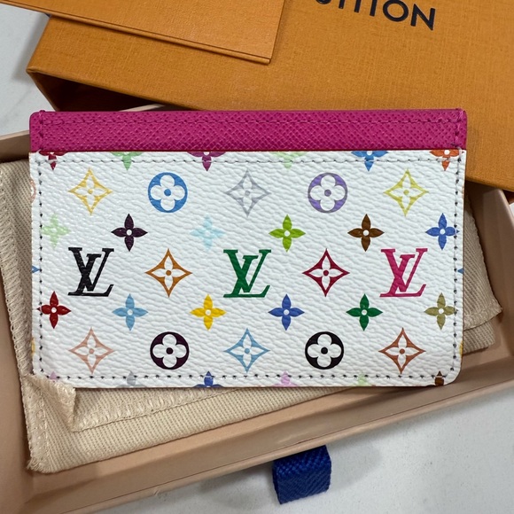 New Louis Vuitton Murakami card holder - Picture 3 of 9